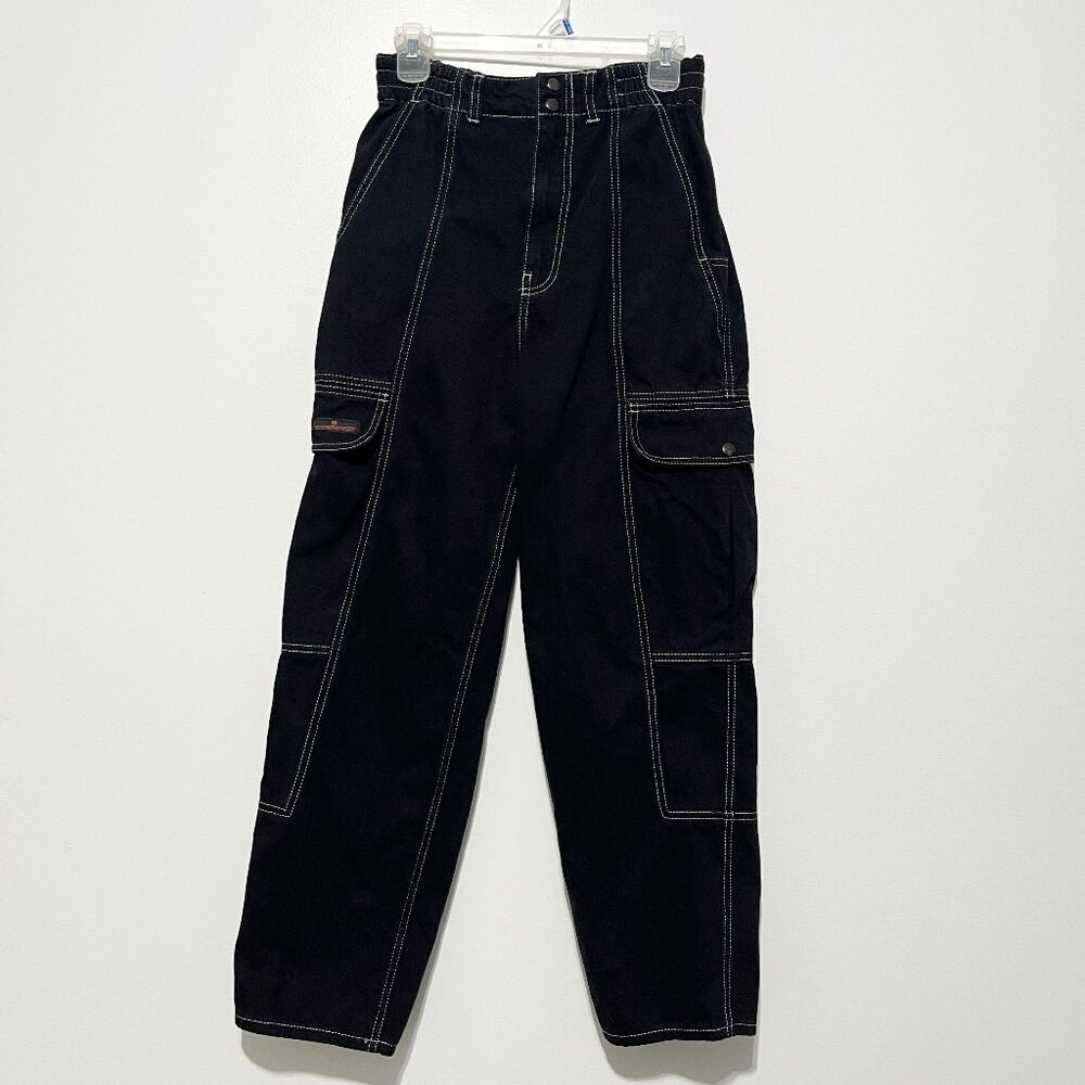 BDG Urban Outfitters Womens Relaxed Skate Jean 27 Cargo Goth Grunge Utility Punk